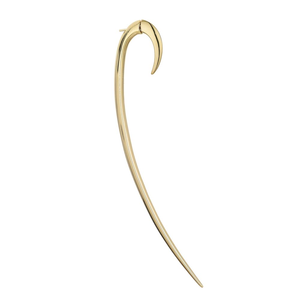 925 Sterling Silver Hook Single Size 4 Earring
