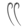 925 Sterling Silver Hook Size 3 Earrings