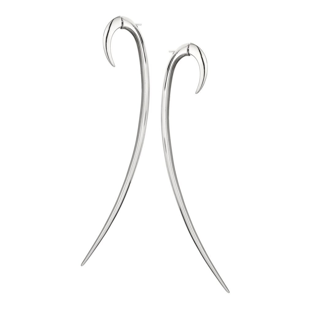 925 Sterling Silver Hook Size 4 Earrings