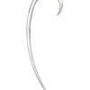 Hook earrings featuring a two-piece front-to-back construction