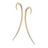 925 Sterling Silver Hook Size 4 Earrings