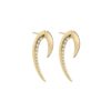 925 Sterling Silver Hook Small Diamond Earrings