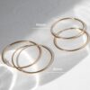 925 Sterling Silver Hoop Earrings - Image 8