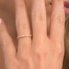 925 Sterling Silver Infinity Diamond Heart Ring - Image 4