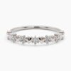 925 Sterling Silver Infinity Diamond Heart Ring - Image 7