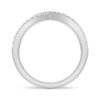 925 Sterling Silver Infinity Twist Diamond Anniversary Ring - Image 6