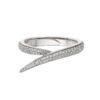 Interlocking ring with a 12.5mm double-ring structure