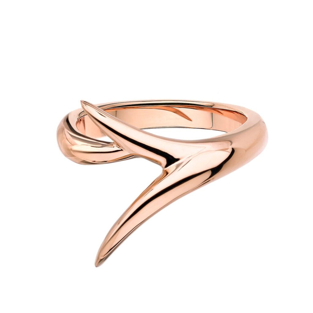 925 Sterling Silver Interlocking Embrace Ring