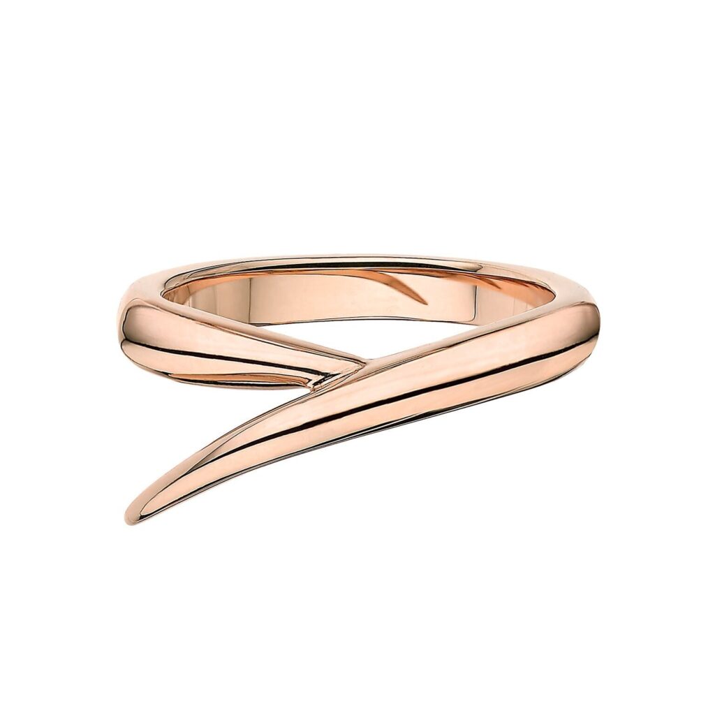 925 Sterling Silver Interlocking Single Ring