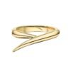 Sterling silver ring with pavé-set premium CZ diamonds
