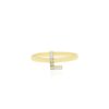 925 Sterling Silver L League Diamond Ring - Image 3