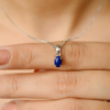 925 Sterling Silver Lapis Lazuli Combo Set Ring - Image 3