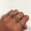 Classic bead ring in 925 sterling silver