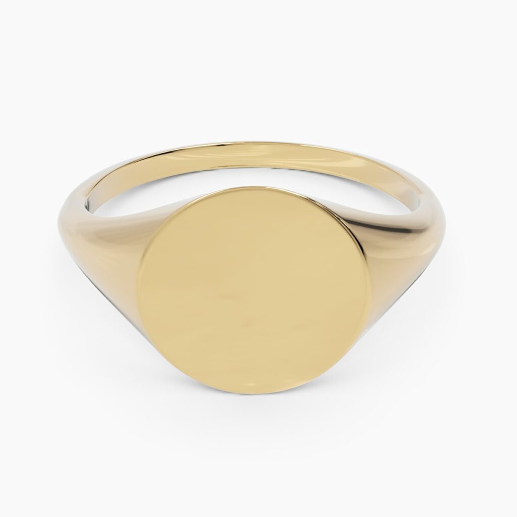 925 Sterling Silver Large Signet Ring