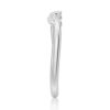 925 Sterling Silver "leafy Promise Green Protector" Diamond Wedding Band - Image 3