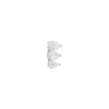 925 Sterling Silver Left Pear Climbers Diamond Earrings
