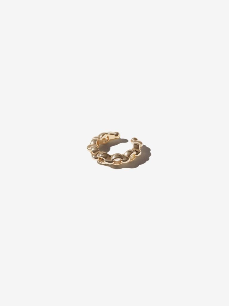 925 Sterling Silver Link Ear Cuff