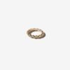925 Sterling Silver link ring with a modern linked design