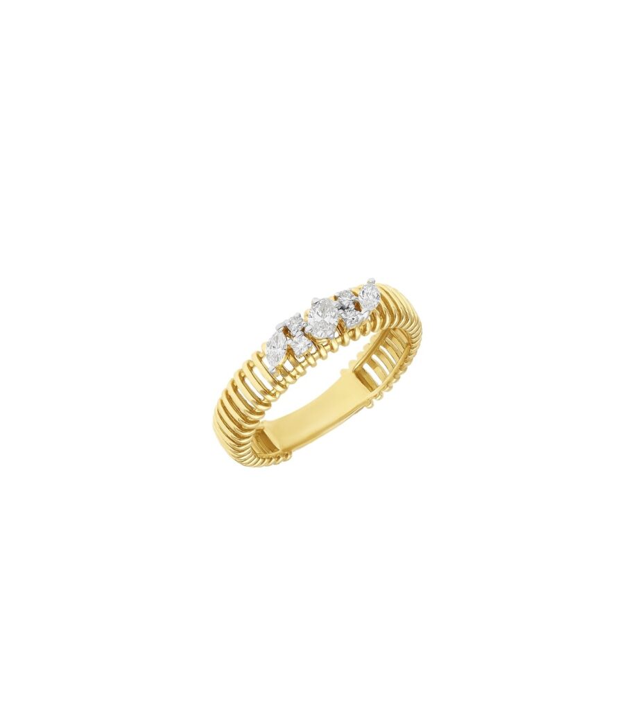 925 Sterling Silver Lumina Diamond Ring