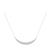 925 Sterling Silver Lunar Diamond Necklace