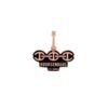 Sterling silver makers pendant designed for everyday wear