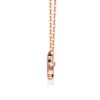 925 Sterling Silver "mama" Diamond Pave Necklace Pendant - Image 3