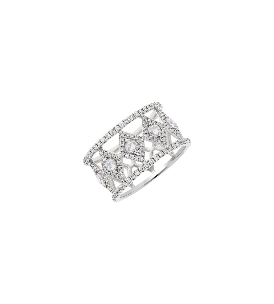 925 Sterling Silver Manifest Diamond Ring