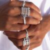 925 Sterling Silver Manifest Diamond Ring - Image 2