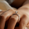 925 Sterling Silver Marquise Diamond Engagement Ring Accents - Image 14