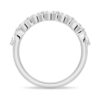 925 Sterling Silver Marquise Shared Prong Diamond Anniversary Band - Image 6