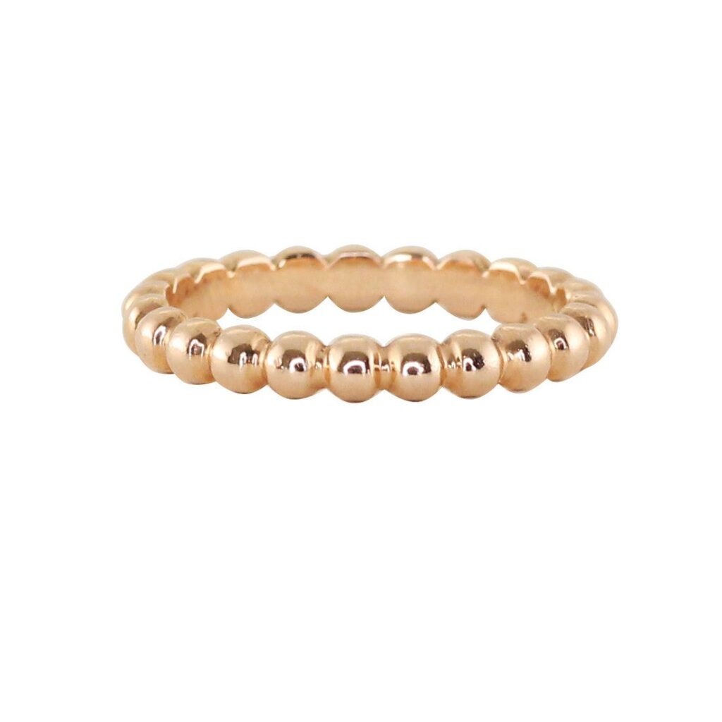 925 Sterling Silver Medium Bead Ring