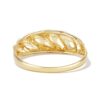 925 Sterling Silver Medium Croissant Ring - Image 4