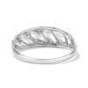 925 Sterling Silver Medium Croissant Ring - Image 6