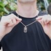 Classic sterling silver necklace with 20 inch length