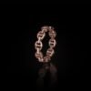 925 sterling silver ring with thick gold plating