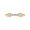 925 Sterling Silver Micro Pave Diamond Rope Stacking Ring - Image 4