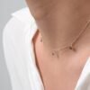 925 Sterling Silver necklace with a simple 5mm disc detail