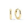 925 Sterling Silver minimalist mini hoop earrings with slim profile