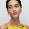 925 Sterling Silver Mira Pearl Diamond Necklace - Image 2