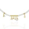 925 Sterling Silver Mira Pearl Diamond Necklace - Image 3