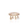 925 Sterling Silver Mira Pink Pearl Diamond Ring - Image 3