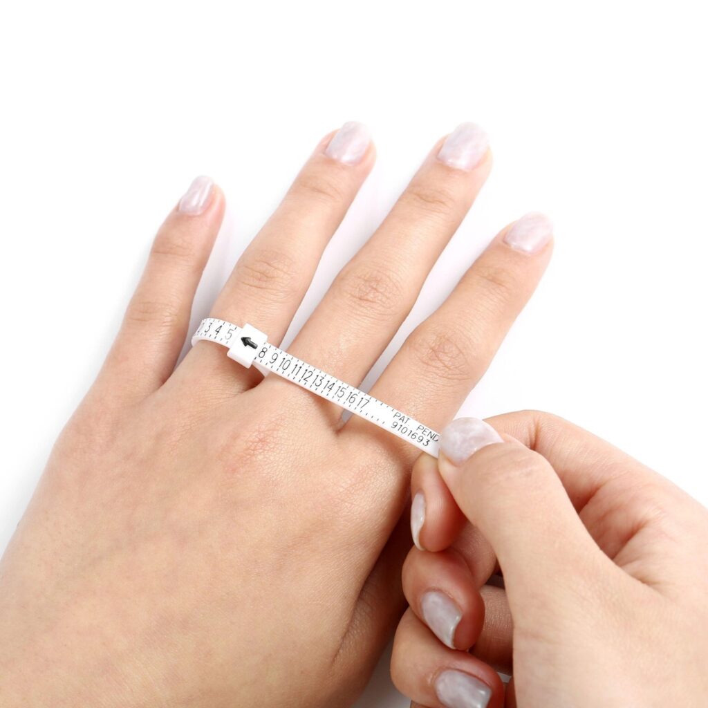 925 Sterling Silver MSBLUE Free Ring Sizer