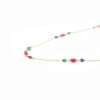 925 Sterling Silver Multi Station Necklace - Image 3