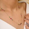 925 Sterling Silver Multi Station Necklace - Image 6
