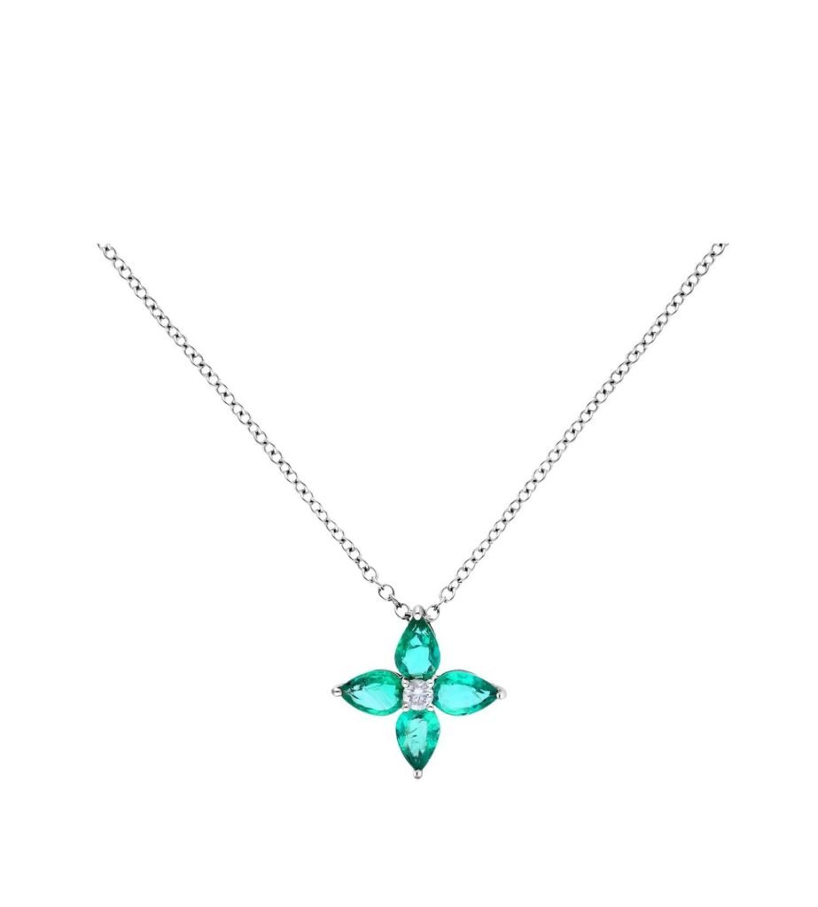 925 Sterling Silver My Gem Diamond Necklace