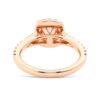 925 Sterling Silver NEW Cushion Cut Split Shank Diamond Halo Engagement Ring - Image 12