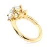 925 Sterling Silver NEW Cushion Cut Three Stone Diamond Engagement Ring - Image 8
