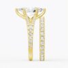 925 Sterling Silver NEW Marquise Cut Split Shank Diamond Engagement Ring - Image 16