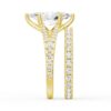 925 Sterling Silver NEW Marquise Cut Split Shank Diamond Engagement Ring - Image 19