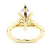 925 Sterling Silver NEW Marquise Cut Split Shank Diamond Engagement Ring - Image 9